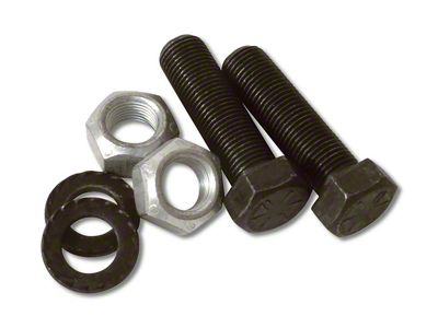 1963-1982 Corvette Lower A-Arm Shaft Bolt, Washer and Nut Set