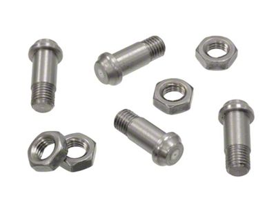 1968-1982 Corvette Lower Ball Joint Rivet Set - Includes Nuts and Washers