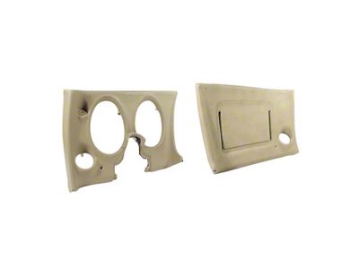 Lower Dash Pad without A/C Cutout (74-76 Corvette C3)