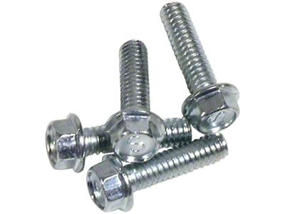 Lower Fan Shroud To Frame Bolts; 4-Pieces (58-62 Corvette C1)