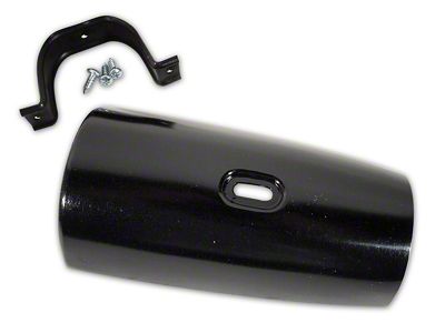 1958-1962 Corvette Lower Steering Column Cover with Bracket and 3 Screws