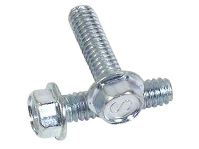 Lower Trunk Striker Bolts; Pair (56-60 Corvette C1)