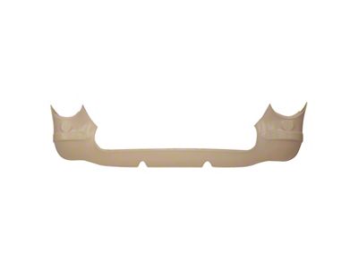 1956-1957 Corvette Lower Valance Panel; Press Molded