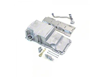 1968-1982 Corvette LS Swap F-Body Oil Pan - For 600 Series Power Steering Box