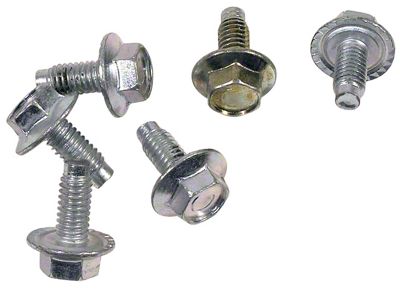 1959-1962 Corvette Male Hood Lock Bolts. 6 Piece Set