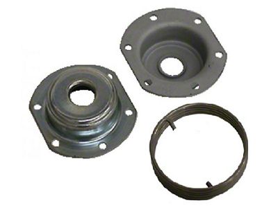 1963-1979 Corvette Manual Window Regulator Crank Housing and Crank Housing Spring
