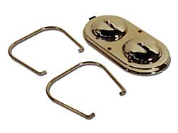 1967-1982 Corvette Master Cylinder Cap with Gasket - Chrome