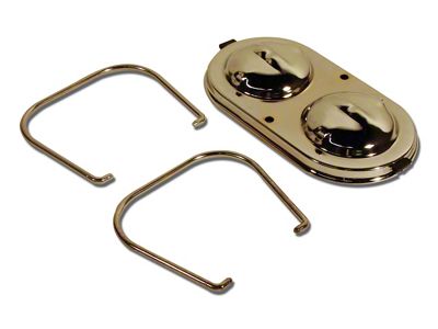 1967-1982 Corvette Master Cylinder Cap with Gasket - Chrome