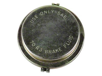 1965-1966 Corvette Master Cylinder Cap. without Power Brake