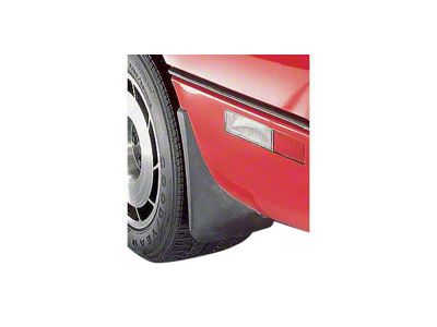 1991-1996 Corvette Molded Splash Guards - Front and Rear Sets