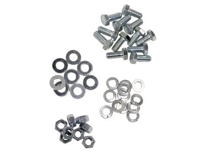 1963 Corvette Muffler Hanger Bolt, Nut and Lockwasher Set