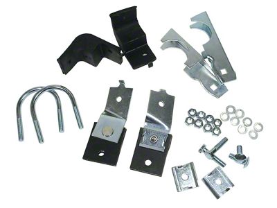 1961-1962 Corvette Muffler Hanger Kit. Over Rear Axle