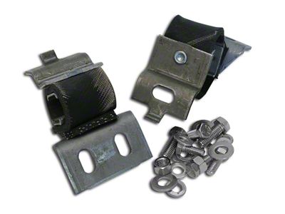 1968-1972 Corvette Muffler Hangers. with Mounting Hardware
