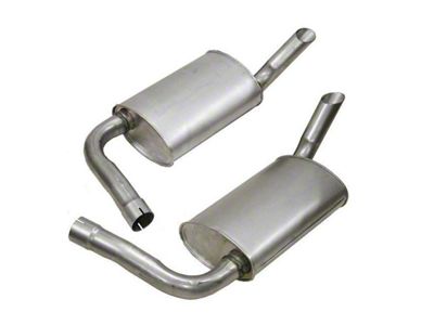 Mufflers; 2.25-Inch (1978 Corvette C3)
