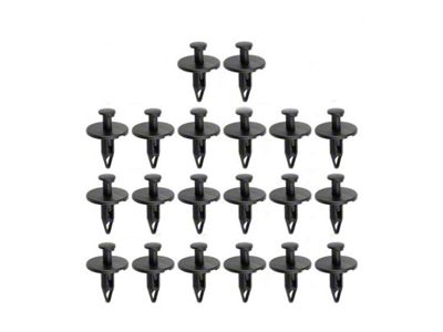 1991-1996 Corvette Multi-Purpose Mounting Plastic Push Retainer Kit - 20pc
