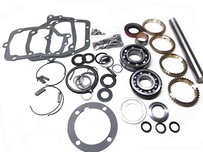 Muncie Transmission Deluxe Rebuild Kit; 27-Spline Main Shaft (66-70 Corvette C2 & C3)