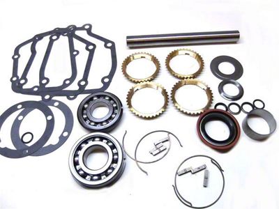 Muncie Transmission Deluxe Rebuild Kit; 32-Spline Main Shaft (70-74 Corvette C3)