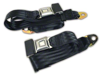 Non-Retractable Seat Belts (68-96 Corvette C3 & C4)