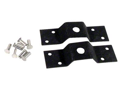 1958-1962 Corvette Nose Support Rod Bracket. with Rivets