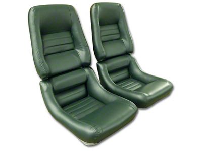 OE Spec Leather 4-Inch Bolster Seat Upholstery (78-82 Corvette C3)