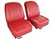 CA OE Spec Leather Seat Upholstery (1963 Corvette C2)