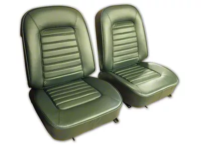 OE Spec Leather Seat Upholstery (1966 Corvette C2)