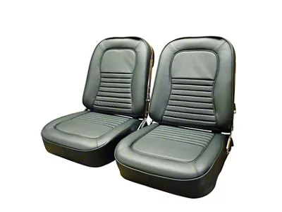 OE Spec Leather Seat Upholstery (1967 Corvette C2)