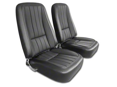 OE Spec Leather Seat Upholstery (1968 Corvette C3)