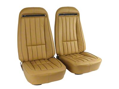 OE Spec Leather Seat Upholstery (70-71 Corvette C3)