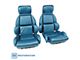 CA OE Spec Leather Sport Seat Upholstery (89-90 Corvette C4)