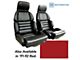 CA OE Spec Leather Sport Seat Upholstery (91-92 Corvette C4)