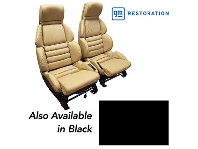 OE Spec Leather Sport Seat Upholstery (1993 Corvette C4)