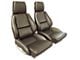 CA OE Spec Leather Standard Seat Upholstery without Perforated Inserts (84-88 Corvette C4)