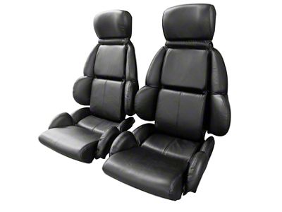 OE Spec Leather Standard Seat Upholstery (89-92 Corvette C4)