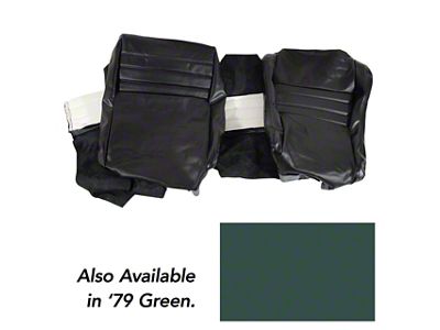 OE Spec Leather/Vinyl 2-Inch Bolster Seat Upholstery (78-82 Corvette C3)