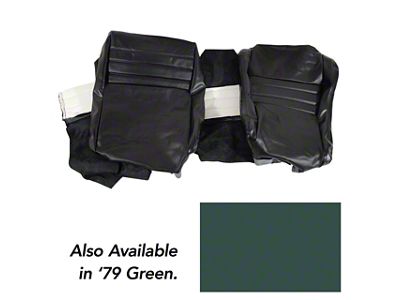 CA OE Spec Leather/Vinyl 2-Inch Bolster Seat Upholstery (78-82 Corvette C3)