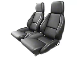 CA OE Spec Leather/Vinyl Mounted Standard Seat Upholstery (84-88 Corvette C4)