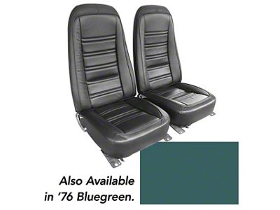 OE Spec Leather/Vinyl Seat Upholstery (76-78 Corvette C3)