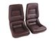 CA OE Style Leather-Like Vinyl 4-Inch Seat Bolster Upholstery (78-82 Corvette C3)