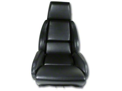 OE Style Leather-Like Vinyl Mounted Standard Seat Upholstery without Perforations (84-88 Corvette C4)