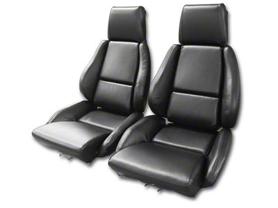 OE Style Leather-Like Vinyl Mounted Standard Seat Upholstery (84-88 Corvette C4)