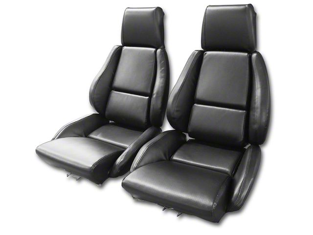 CA OE Style Leather-Like Vinyl Mounted Standard Seat Upholstery (84-88 Corvette C4)