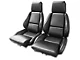 CA OE Style Leather-Like Vinyl Mounted Standard Seat Upholstery (84-88 Corvette C4)