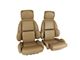 CA OE Style Leather-Like Vinyl Mounted Standard Seat Upholstery (89-92 Corvette C4)