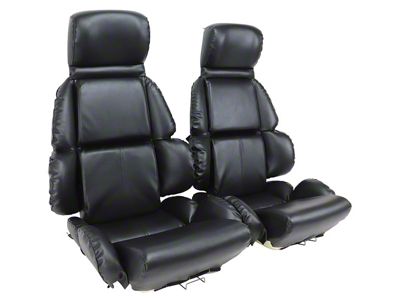 OE Style Leather-Like Vinyl Mounted Standard Seat Upholstery (1993 Corvette C4)