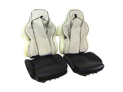 CA OE Style Leather-Like Vinyl Mounted Standard Seat Upholstery (94-96 Corvette C4)