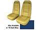 CA OE Style Leather-Like Vinyl Seat Upholstery (1975 Corvette C3)
