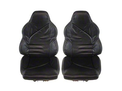 OE Style Leather-Like Vinyl Sport Seat Upholstery with Sport Seat Foam (94-96 Corvette C4)