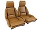CA OE Style Leather-Like Vinyl Standard Seat Upholstery without Perforated Inserts (84-88 Corvette C4)