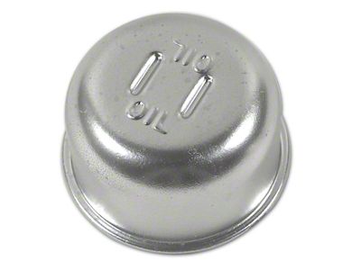 1957-1958 Corvette Oil Cap. Unvented with Solid Lifters and High Performance